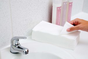 Ökologische Einweghandtücher 50 Stück klein (20*40)
