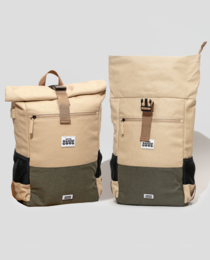 Sac à dos imperméable en chanvre Polar Explorer - Beige