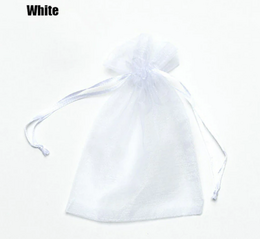 White organza bags, 9x12cm, sold in packs of 100, suitable for scented sachets.