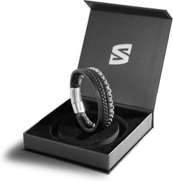 Bracciale in pelle "Eroe"