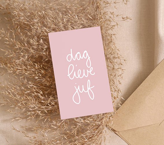 Mini card | Hello dear teacher