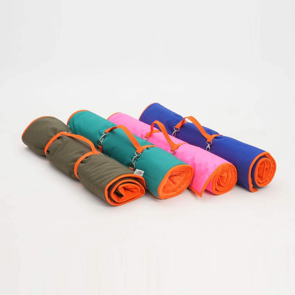 Reisematte Travel Mat Picknicker blau orange