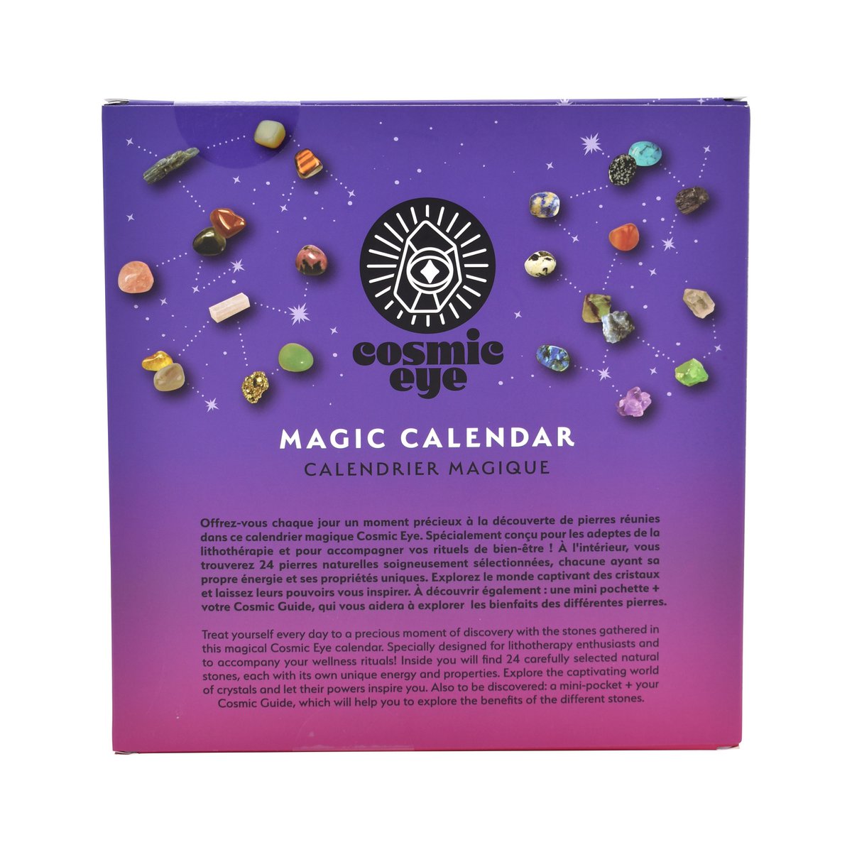Calendario de Adviento de Navidad - Piedras Mágicas - Ojo Cósmico
