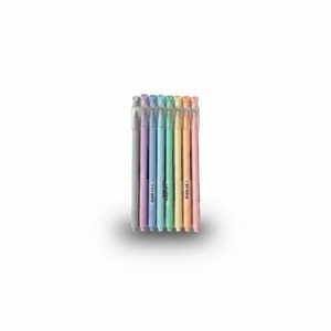 Pastel Gel Pen Set - 8 Colored Writing Pens