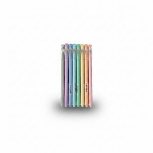 Pastel Gel Pen Set - 8 Colored Writing Pens