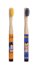 Set of 2 bamboo toothbrushes DRAGON BALL Z