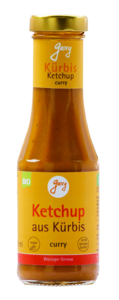 Biologische Ketchup Pompoen Curry 225 ml