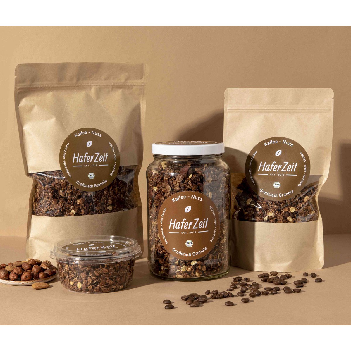 Biologische Granola Koffienoot