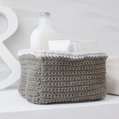 Storage basket small dark gray - Mamas 4 Mamas