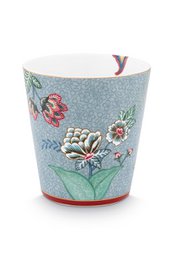 Giftset Mugs without Ear Oriental Flower Festival Blue 230ml