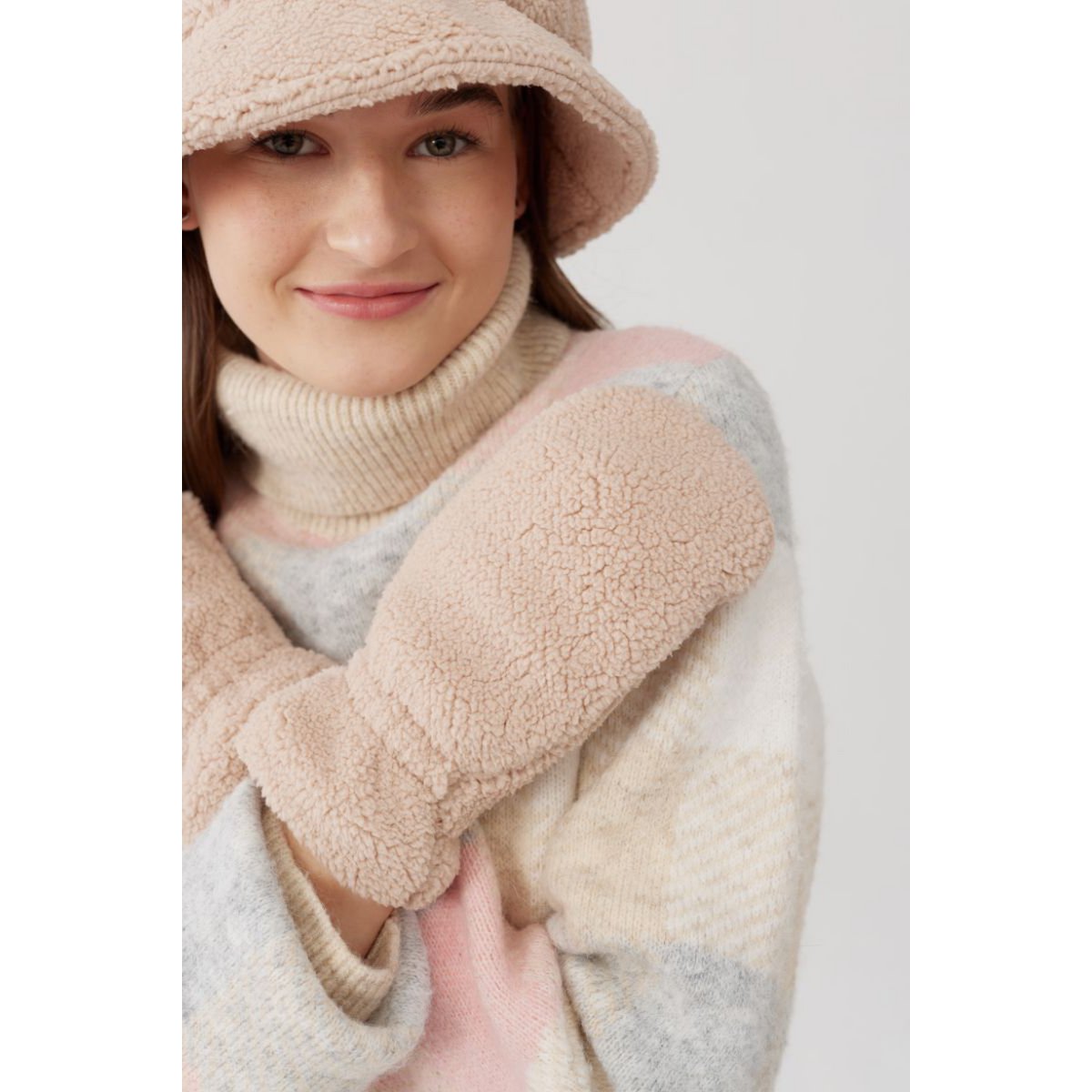 Single molly beige gloves