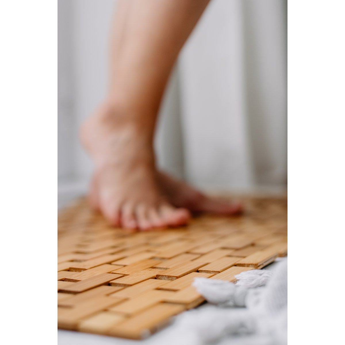 Wellness bademåtte i bambus