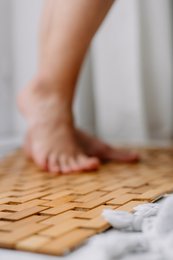 Wellness bamboe badmat