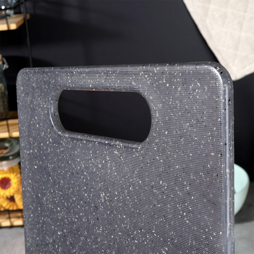 Hakbord plastic grijs 30x20 cm