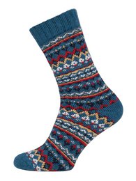 Un paio di calzini in lana 45% di lana design