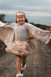 Little Cream Riding Hood -White Witch Magic Cape