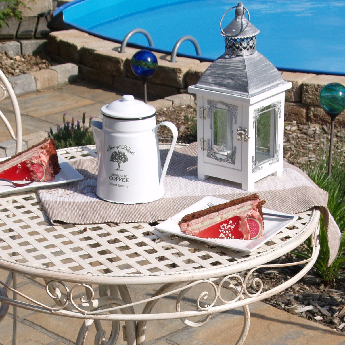 Emaille koffiepot