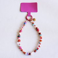 Phone cord mixed beads - color mix