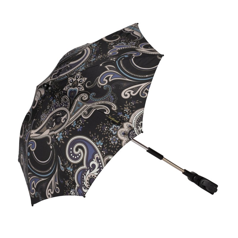 Bellasol - Limited Edition Paisley - Parasol barnevogn/buggy universal - Speciel UV-bestandig belægning - 1 års garanti