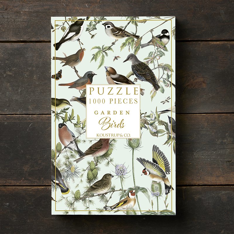 Puzzles - Gartenvögel - 1000 Teile