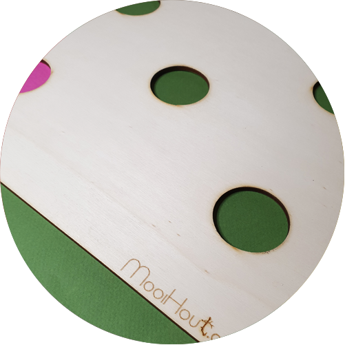 Trofast insert Ikea Flisat tafel. Gaten