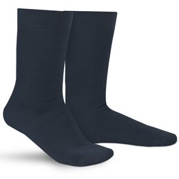 Sukats® 6 par eleganckich, bawełnianych skarpetek na co dzień | Bez szwu | Schludne skarpetki męskie i damskie | Czarny lub niebieski | Wiele rozmiarów