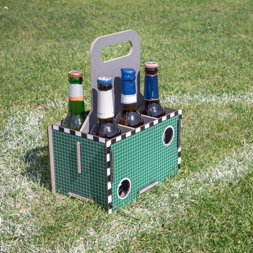 Bottle carrier goal wall