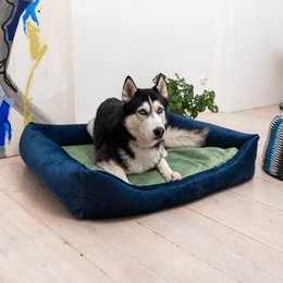 Cuccia per cani e gatti SoftColor - grigio chiaro/multicolore