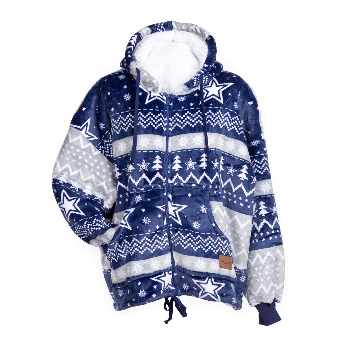 Vitapur - Hoodie blanket with zipper + socks - Christmas