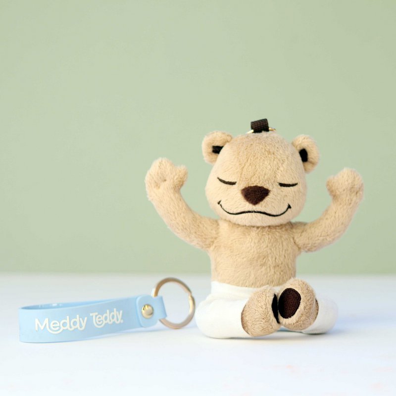 Meddy Teddy Keychain, Blue, 19cm excl. cord, w20-bs Online