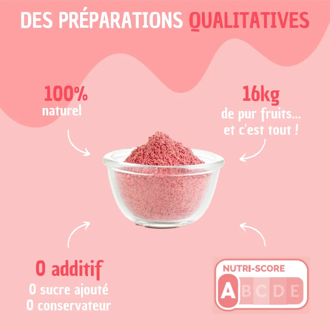 BULK Pink – 100 % reine Fruchtzubereitung zur Rehydrierung