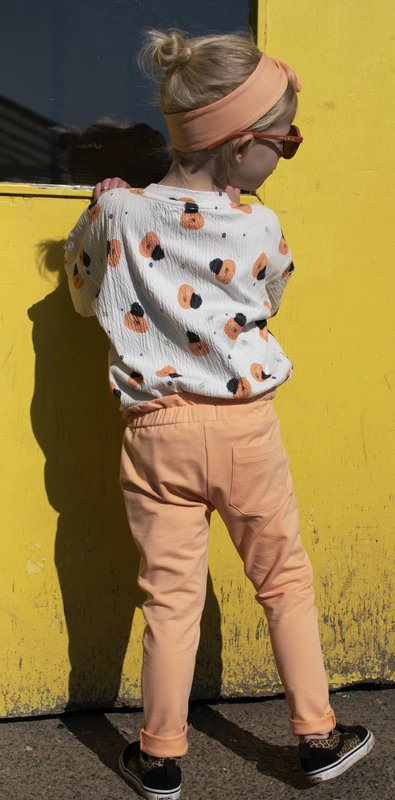 Jogging pants summer peach