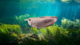 EUGY 3D Puslespil - Sølv Arowana