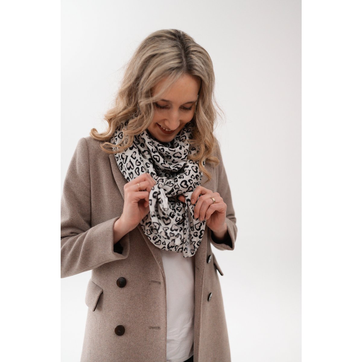 Mousseline Léo, tissu triangulaire XXL - adolescents / adultes