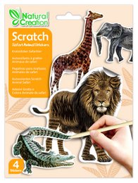 Scratch Stickers - Safaridieren