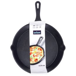 Sartén freír litina de hierro fundido 25 cm