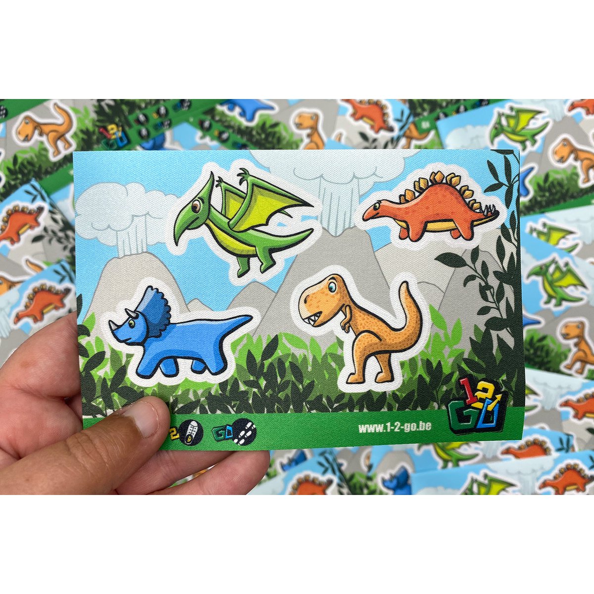 Dinosaurs - Shoe Stickers