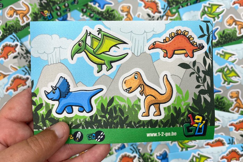 Dinosauri - Adesivi per scarpe