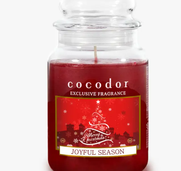 Cocodor Large Jar Candle Joyful Season