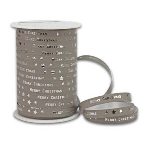 Sand Curling Ribbon Merry Christmas