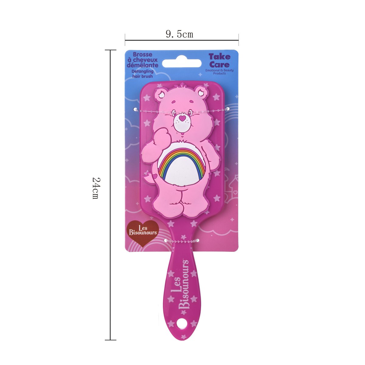 Care Bears - Pink hårbørste