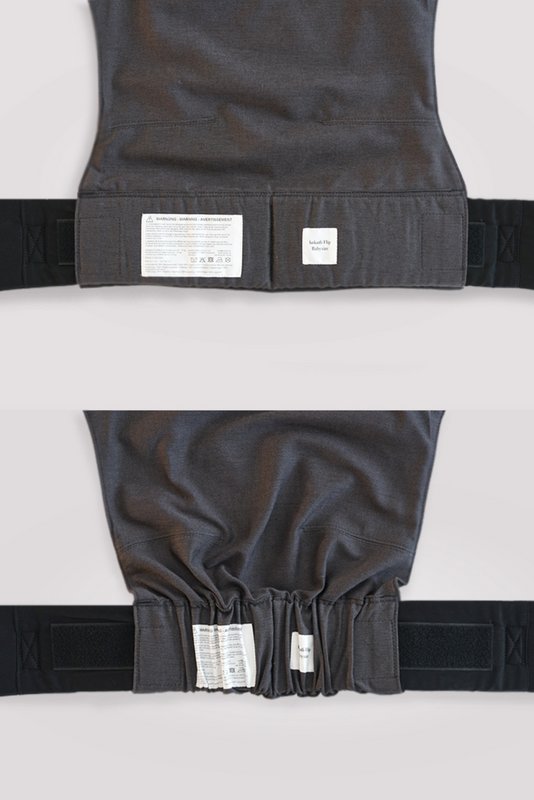 Babytrage TaiTai Just Mr. Grey Talla única