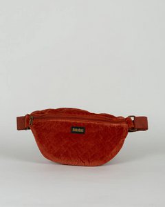 Terracotta corduroy heuptasje