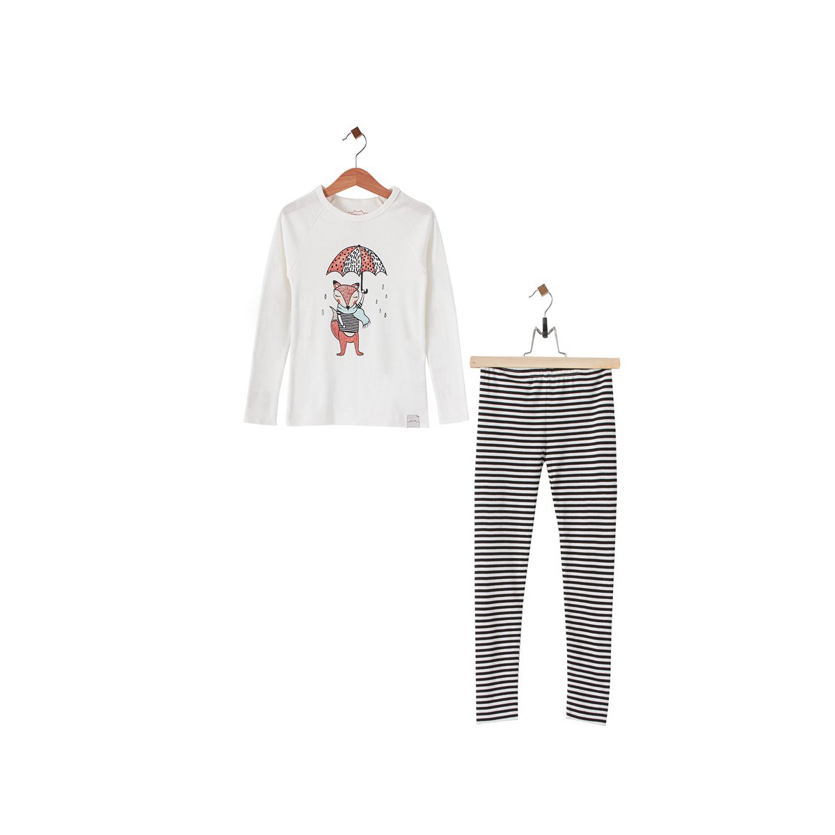 Unisex children's pajamas Top Forest