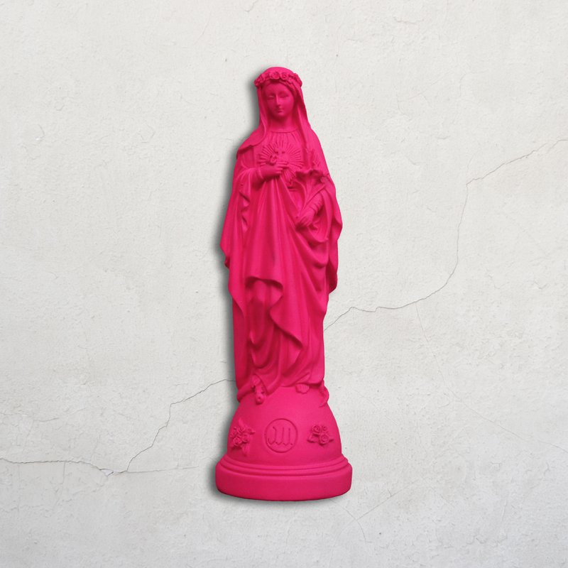 Statuette Mary with flowers