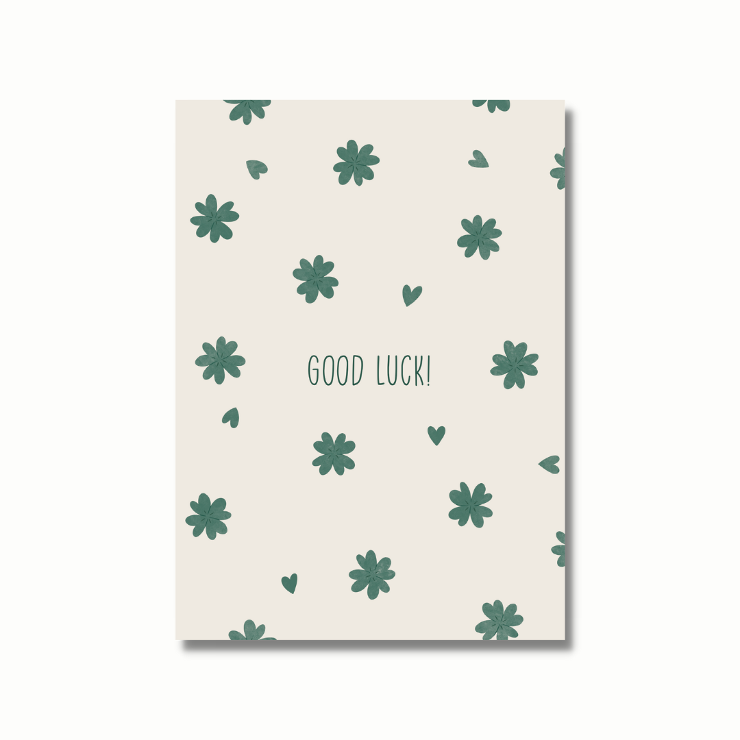 Ansichtkaart - Good luck
