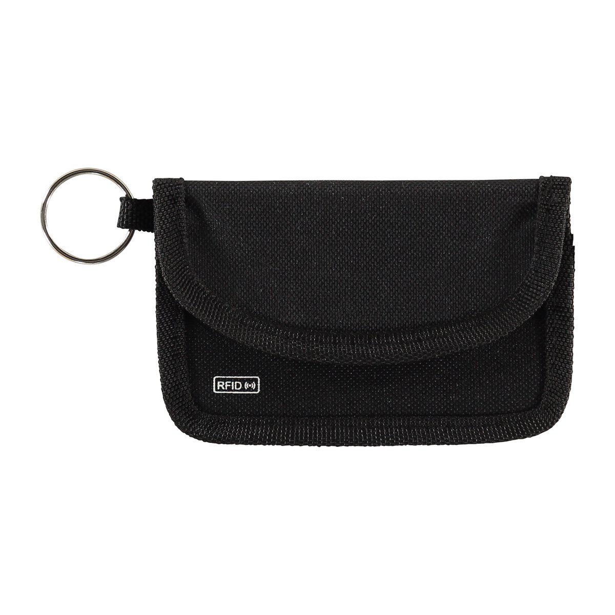 RFID & NFC Keyless Key Car Key Case - Protective Case with Key Ring - Signal Blocker - Car Key Case Cover - Entry - 13x8.6cm - Black