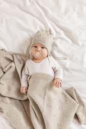 DIEGO babytæppe - 100% merinould - beige