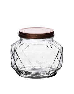 BASIC KITCHEN Diamantglas 1,7L 11x1 6xh14cm