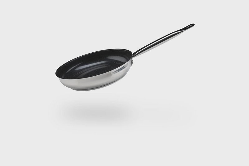 Cooking pan with ceramic coating without PFAS 32 cm Profi Therm Platinum Elo